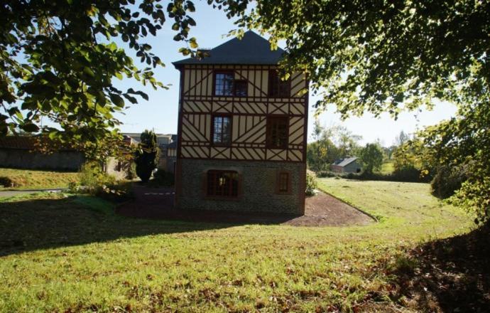 Le Manoir Des Arts Saint-Samson-de-Bonfossé Exterior foto