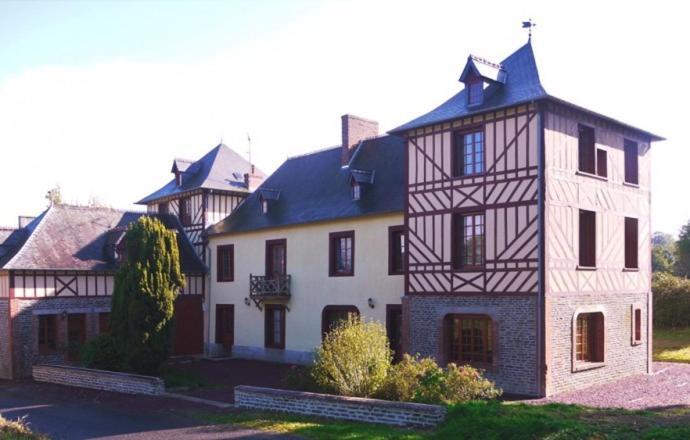 Le Manoir Des Arts Saint-Samson-de-Bonfossé Exterior foto